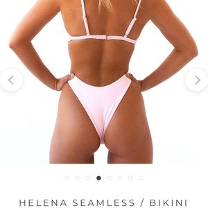 Helena pink bikini bottom!